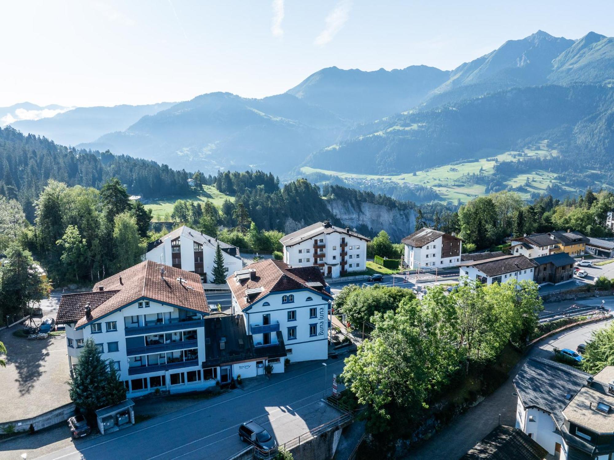 Hotel Buna Luna By Seehof Laax Exterior foto